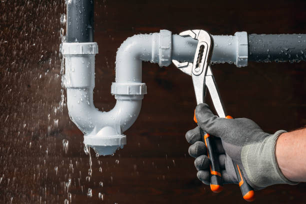 Professional Sewer Line Repair technician working in Elkhart, IN